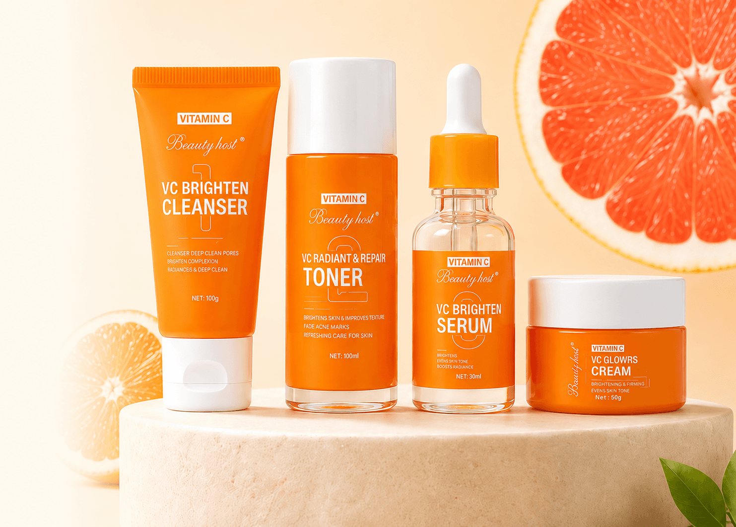 Vitamin C skincare products