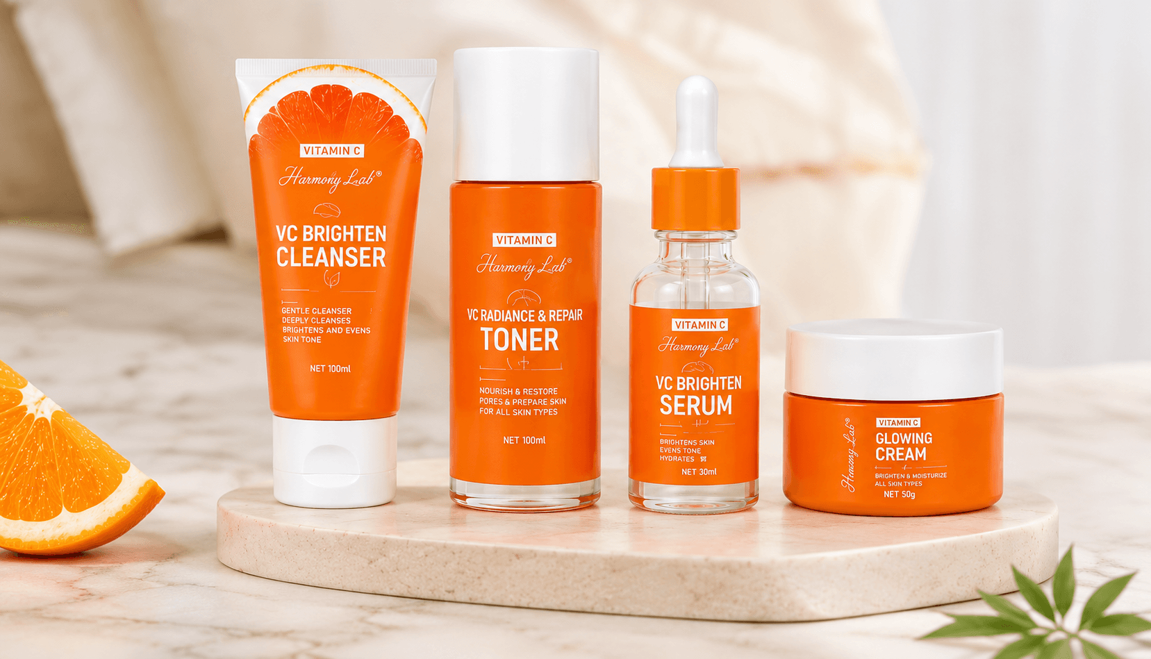 Harmony Lab Vitamin C skincare collection